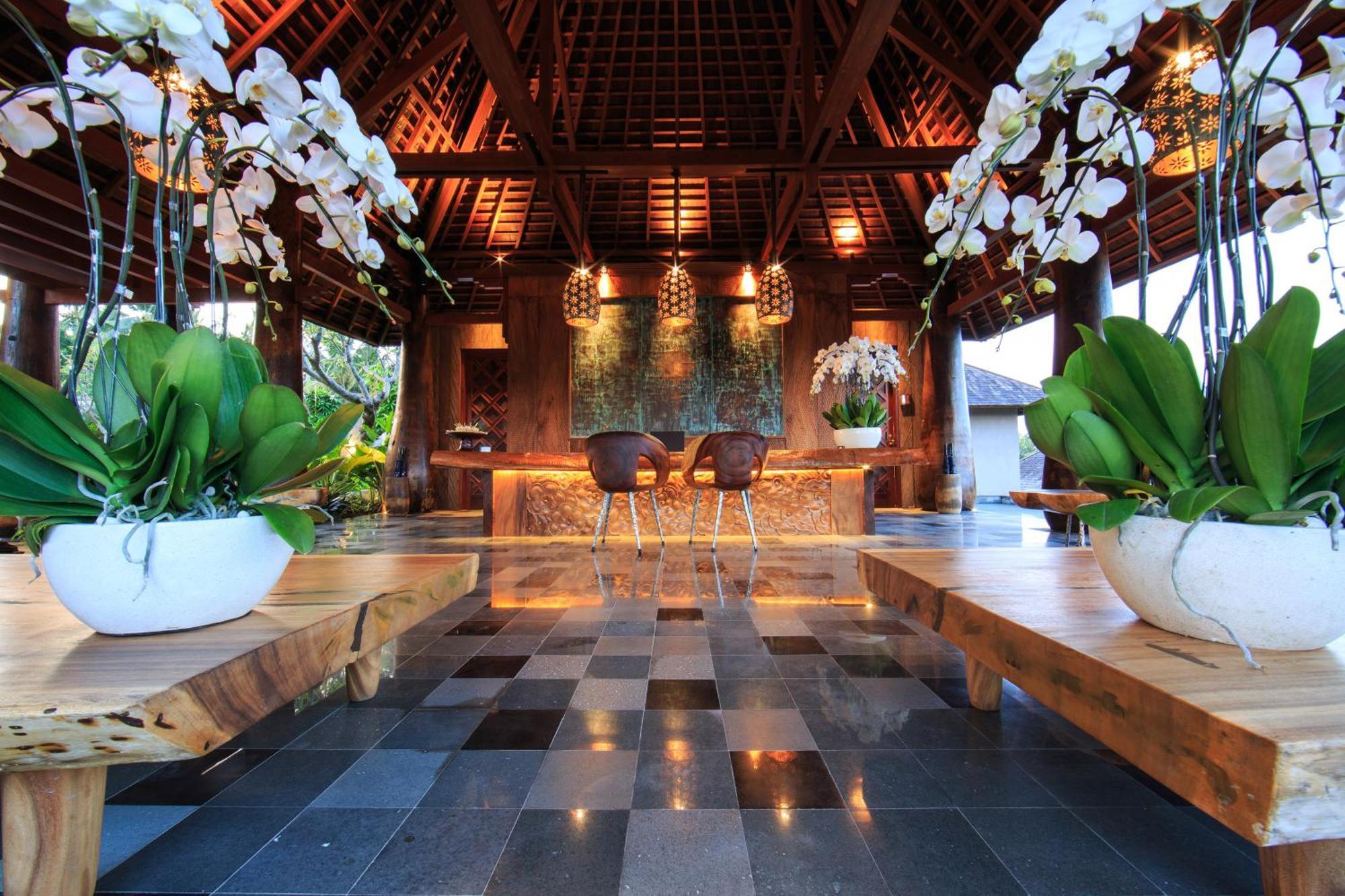Tejaprana Bisma - Chse Certified Hotel Ubud  Ngoại thất bức ảnh The lobby of the resort