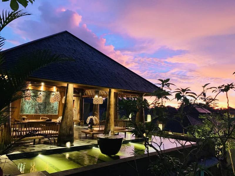 Tejaprana Bisma - Chse Certified Hotel Ubud  Ngoại thất bức ảnh The restaurant at the resort