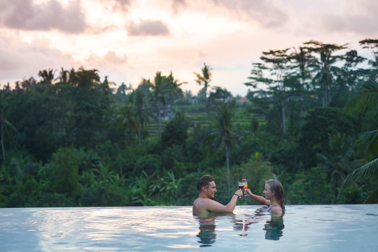 Tejaprana Bisma - Chse Certified Hotel Ubud  Ngoại thất bức ảnh Infinity pool at Alila Ubud
